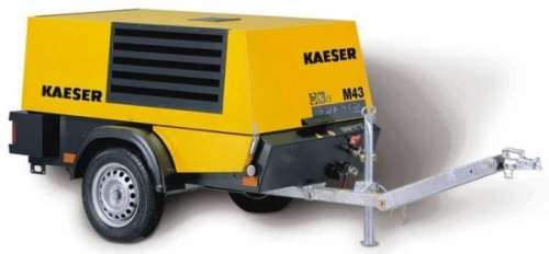Дизельный передвижной компрессор Kaeser M 43 7  