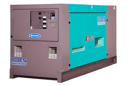 Дизельный генератор (ДГУ) DENYO DCA-100ESI в кожухе  
