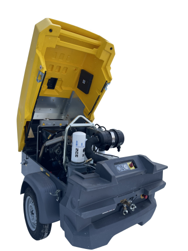 Дизельный передвижной компрессор Aztec (Atlas Copco) AC88T (на шасси)   фото 6