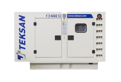 Дизельный генератор (ДГУ) TEKSAN TJ110PE5C в кожухе  