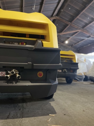 Дизельный передвижной компрессор Atlas Copco XATS 68 Kd на шасси   фото 5
