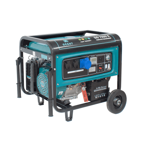 Бензиновая электростанция GESHT GG7000E  