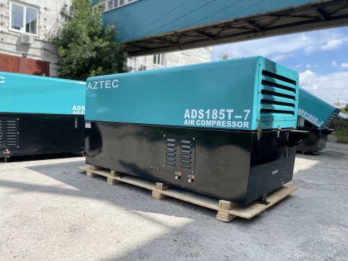 Дизельный передвижной компрессор Aztec ADS185T-7 (на шасси)   фото 12