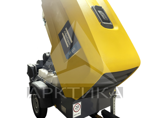 Дизельный передвижной компрессор Aztec (Atlas Copco) AC88T (на шасси)   фото 3