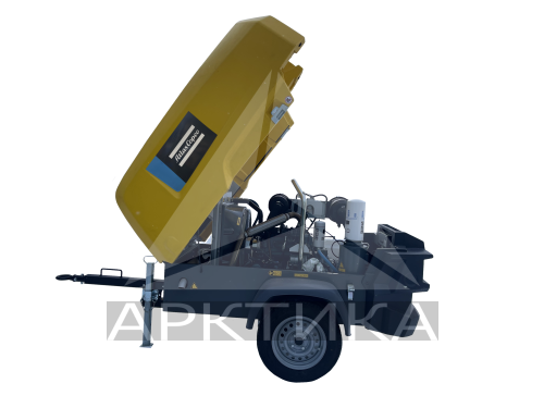 Дизельный передвижной компрессор Aztec (Atlas Copco) AC88T (на шасси)   фото 7