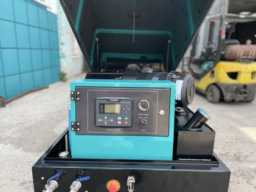 Дизельный компрессор Aztec ADS185S-7   фото 4