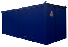 Дизельный генератор АД-640С-Т400-2РНМ15-AR в контейнере с АВР