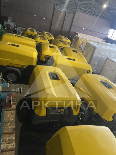 Дизельный передвижной компрессор Aztec (Atlas Copco) AC88T (на шасси)   фото 12