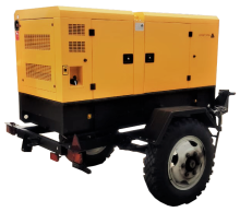 ДГУ ЭД-75-Т400-2РПМ1-AR на шасси с АВР