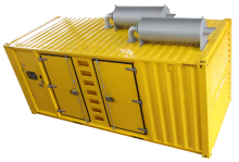 Дизельный электрогенератор АД-1360С-Т400-2РНМ18-MA в контейнере с АВР