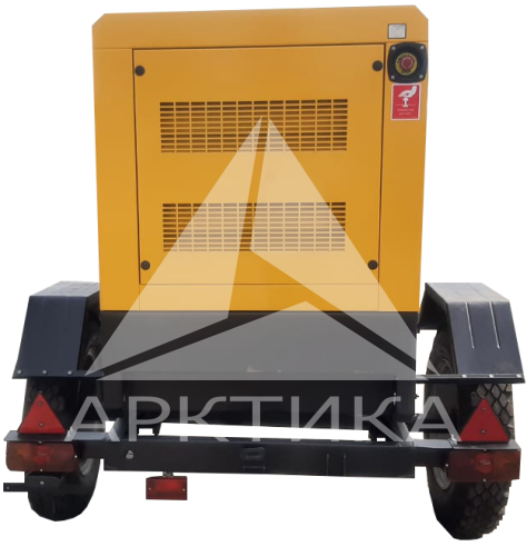 Дизельный генератор (ДГУ) Арктика ЭД-36-Т400-2РКМ7-AR с АВР на шасси   фото 2