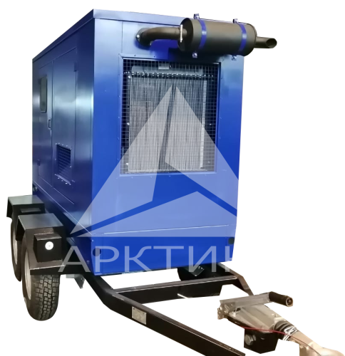 Дизельный генератор (ДГУ) AKSA AD 132 на шасси   фото 2