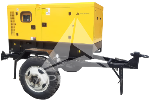 Дизельный генератор (ДГУ) Арктика ЭД-75-Т400-2РПМ2-MM с АВР на шасси   фото 2