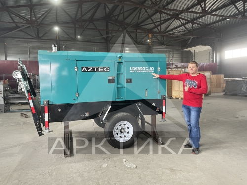 Дизельный передвижной компрессор Aztec UDS390T-10 (на шасси)   фото 6