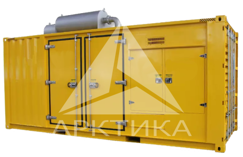 Дизельный генератор (ДГУ) Арктика АД-400С-Т400-2РПМ11-AR с АВР под капотом   фото 2