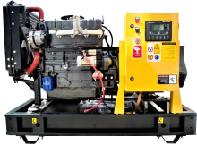 Открытый дизельный генератор АД-12С-Т400-2РМ11-AR на раме