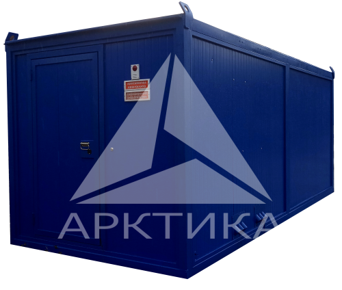 Дизельный генератор (ДГУ) AKSA AD 710 с АВР в контейнере   фото 2