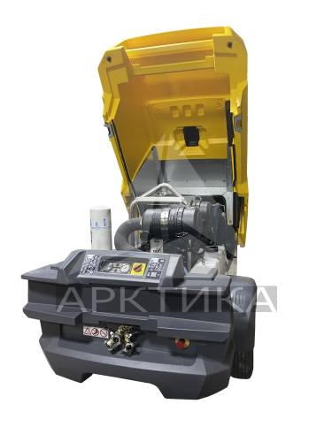 Дизельный передвижной компрессор Aztec (Atlas Copco) AC88T (на шасси)   фото 2