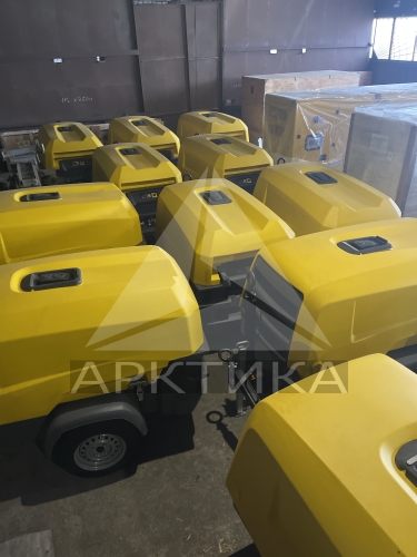 Дизельный передвижной компрессор Aztec (Atlas Copco) AC88T (на шасси)   фото 17