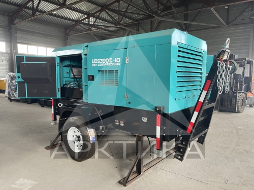 Дизельный передвижной компрессор Aztec UDS390T-10 (на шасси)   фото 10