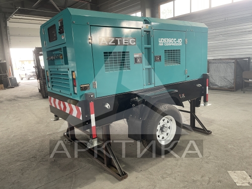 Дизельный передвижной компрессор Aztec UDS390T-10 (на шасси)   фото 5