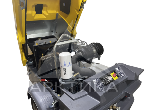 Дизельный передвижной компрессор Aztec (Atlas Copco) AC88T (на шасси)   фото 4