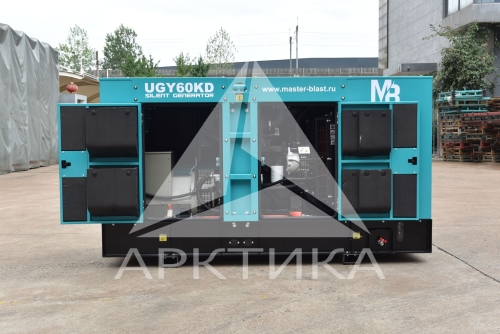 Дизельный генератор (ДГУ) MASTER BLAST UGY60KD4 в кожухе   фото 10
