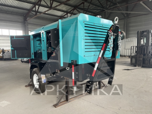 Дизельный передвижной компрессор Aztec UDS390T-10 (на шасси)   фото 9