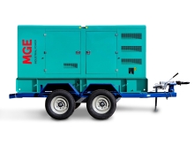 Дизельный генератор (электростанция) MGE MGEP160CS CUMMINS ORIGINAL НА ШАССИ