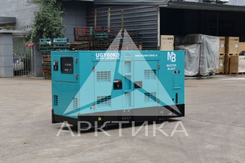 Дизельный генератор (ДГУ) MASTER BLAST UGY60KD4 в кожухе   фото 4