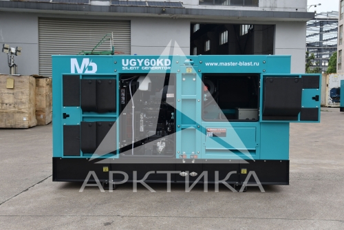 Дизельный генератор (ДГУ) MASTER BLAST UGY60KD4 в кожухе   фото 11