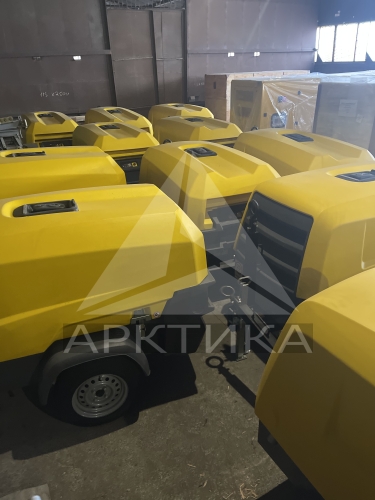 Дизельный передвижной компрессор Aztec (Atlas Copco) AC88T (на шасси)   фото 14