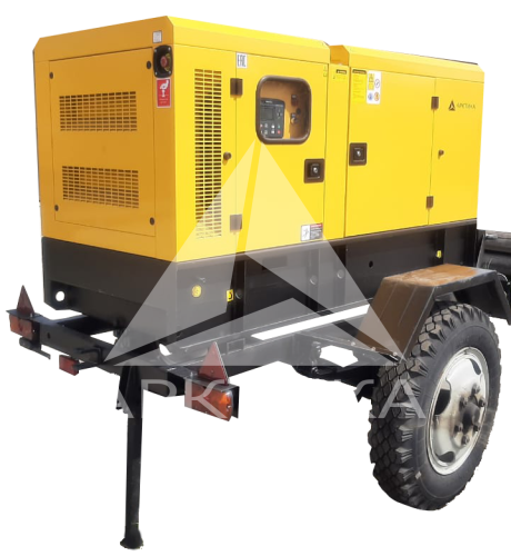 Дизельный генератор (электростанция) ЭД-60-Т400-2РПМ19-AR на шасси с АВР фото 3