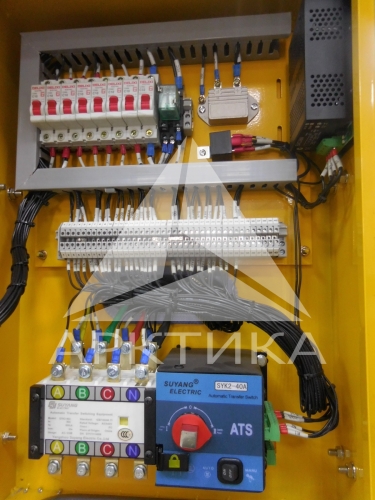 Дизельный генератор (ДГУ) Арктика АД-400С-Т400-1РПМ11-AR под капотом   фото 3