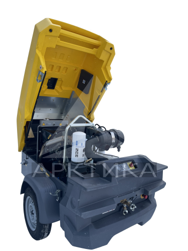 Дизельный передвижной компрессор Aztec (Atlas Copco) AC88T (на шасси)   фото 6