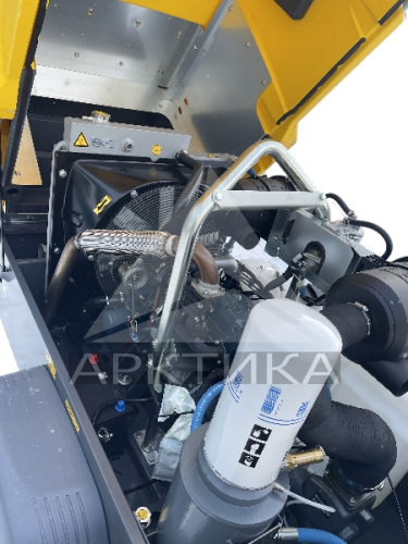 Дизельный передвижной компрессор Aztec (Atlas Copco) AC88T (на шасси)   фото 9