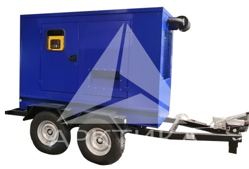 Дизельный генератор (ДГУ) Арктика ЭД-300-Т400-1РКМ18-ST на шасси   фото 2